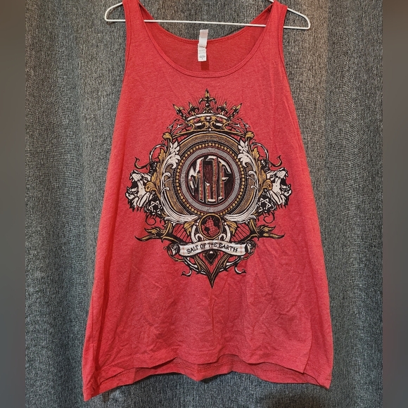 Bella Canvas Other - Bella Canvas Red Graphic Tank Top